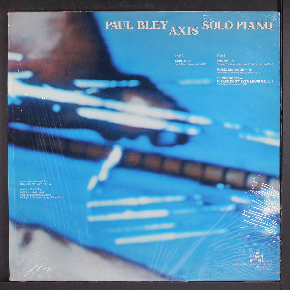 axis by PAUL BLEY