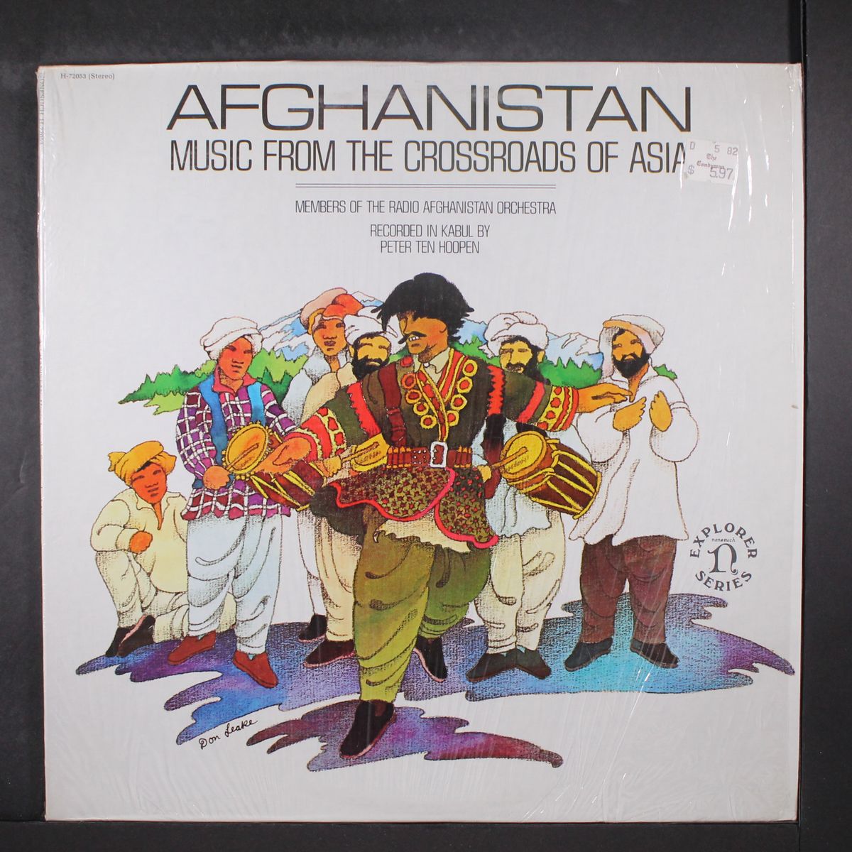 afganistan, music from the crossroads of asia by RADIO AFGANISTAN ORCHESTRA