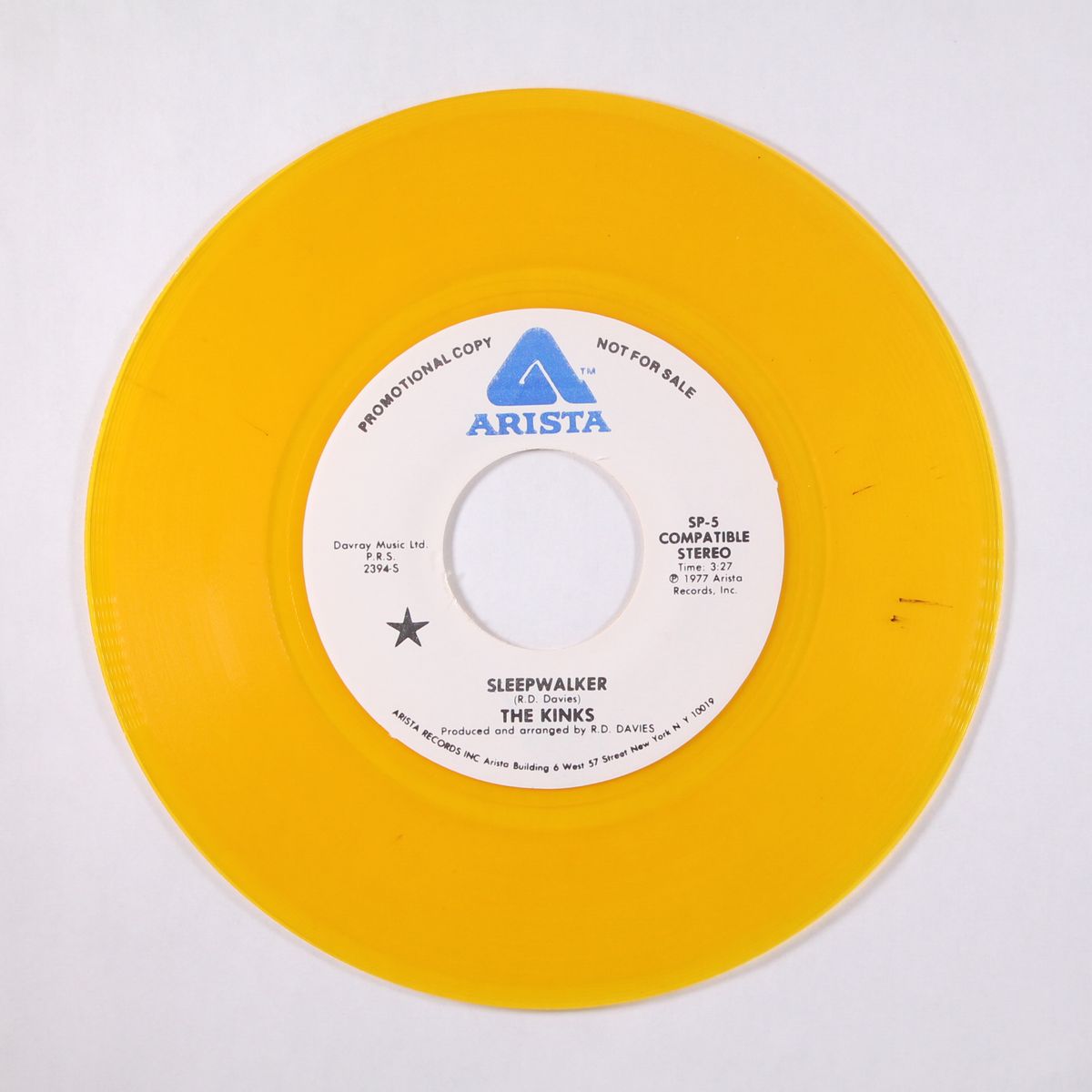 sleepwalker / all the kids on the street by KINKS / HOLLYWOOD STARS