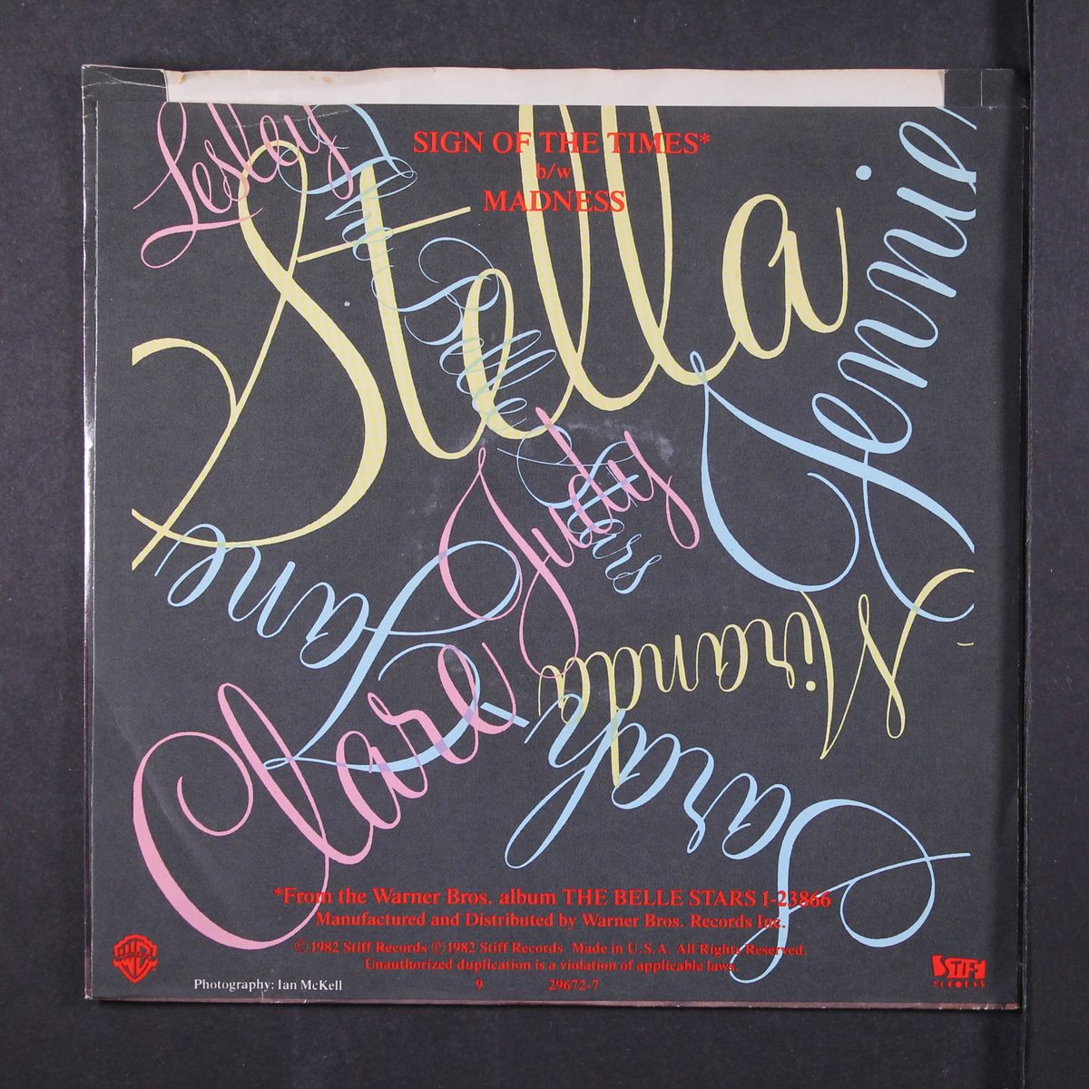 sign of the times / madness by BELLE STARS