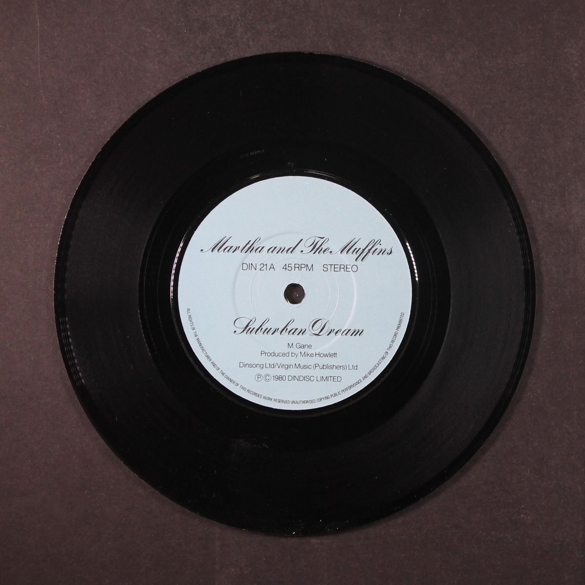 suburban dream / girl fat by MARTHA & THE MUFFINS