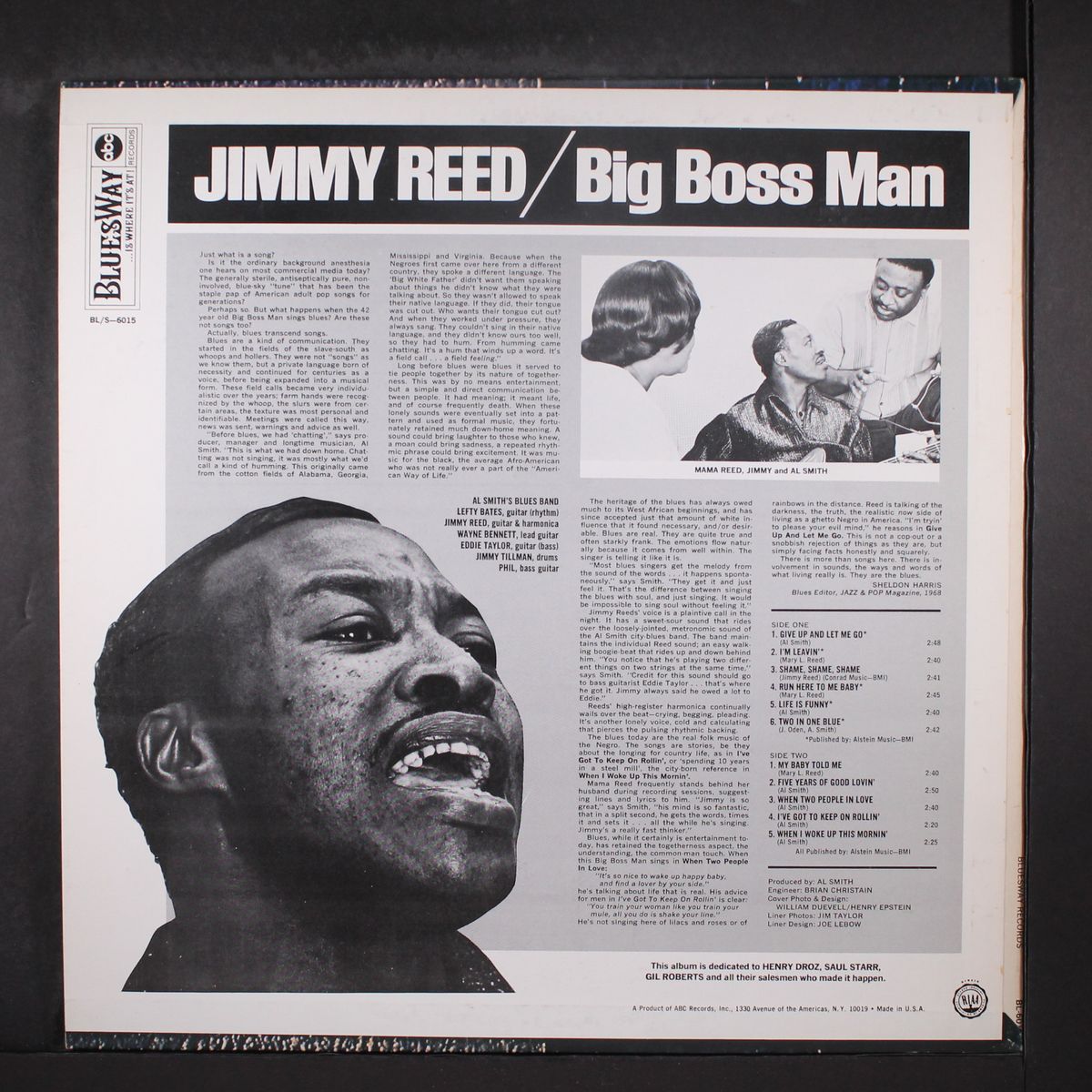 big boss man by JIMMY REED