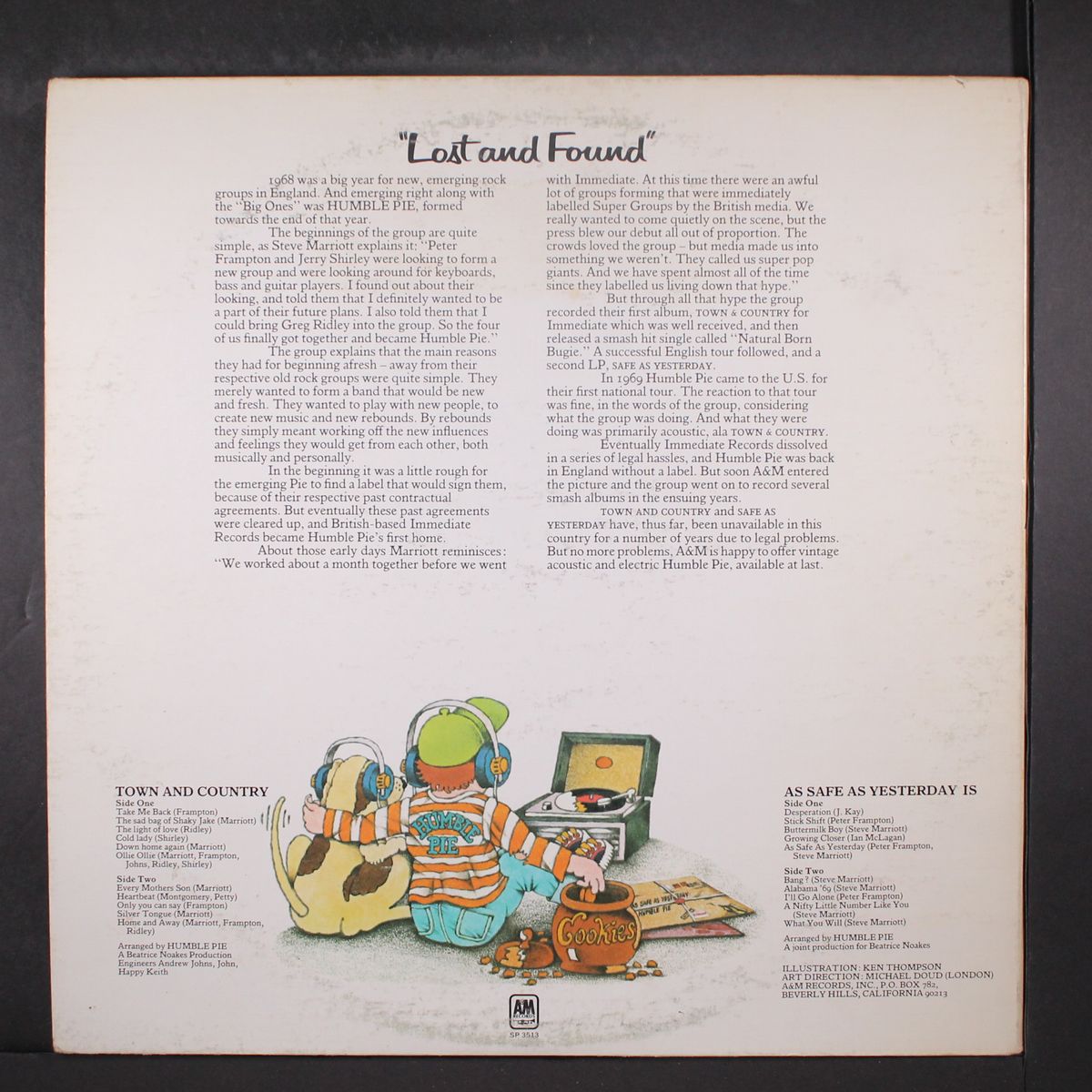 lost and found by HUMBLE PIE