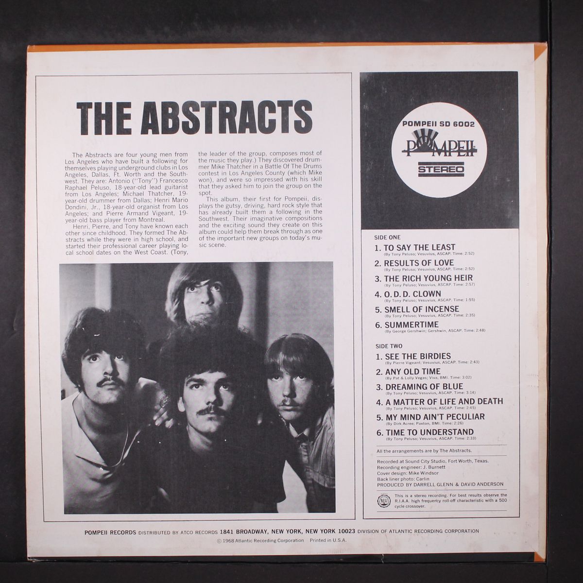 the abstracts by ABSTRACTS