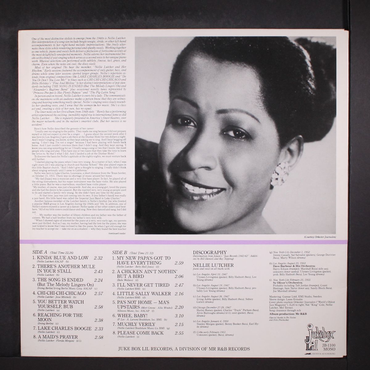 my new papa's got to have everything by NELLIE LUTCHER