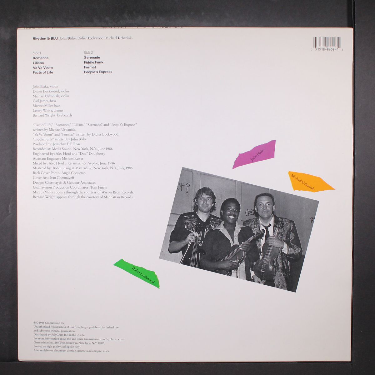 rhythm & blu by JOHN BLAKE / LOCKWOOD / URBANIAK