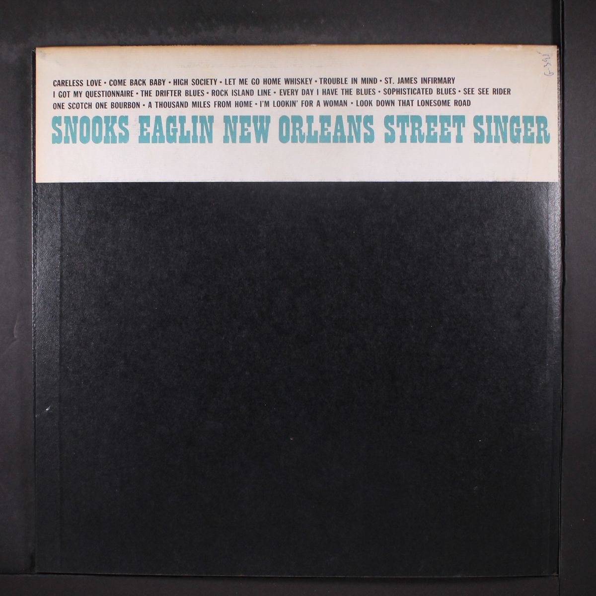 new orleans street singer by SNOOKS EAGLIN