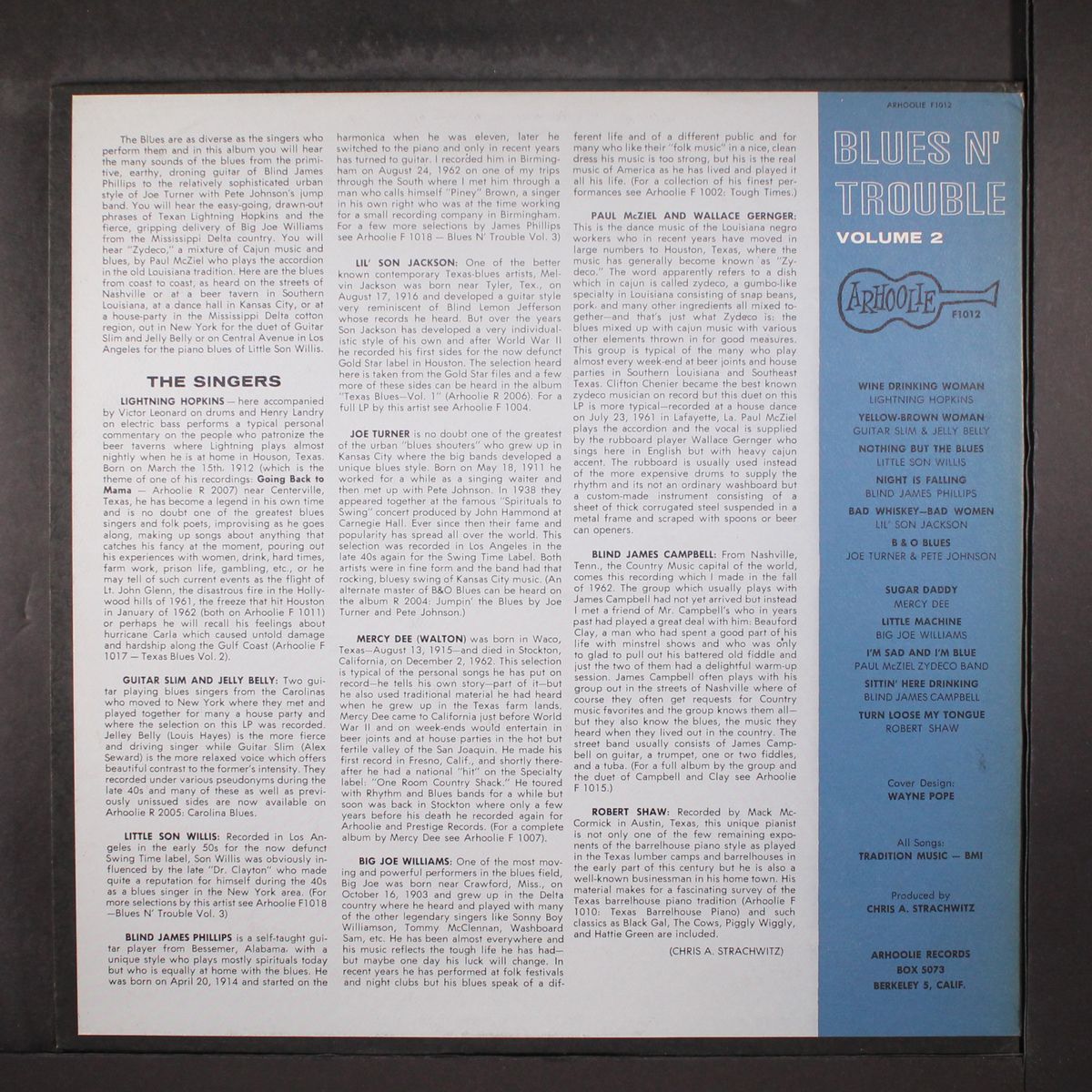 blues n' trouble, vol. 2 by VARIOUS