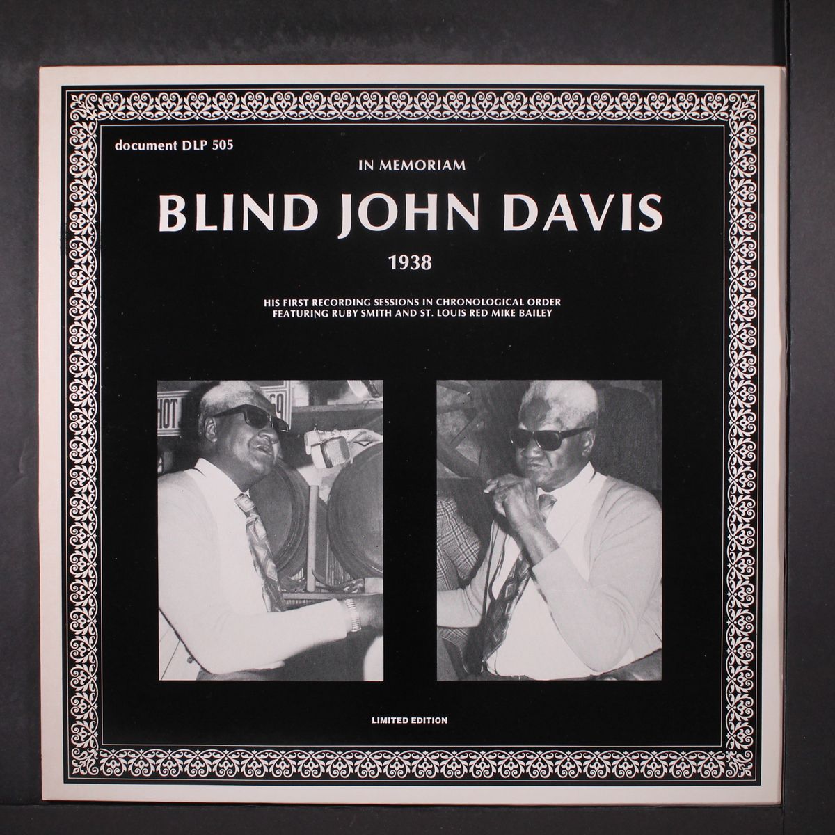in memoriam by BLIND JOHN DAVIS