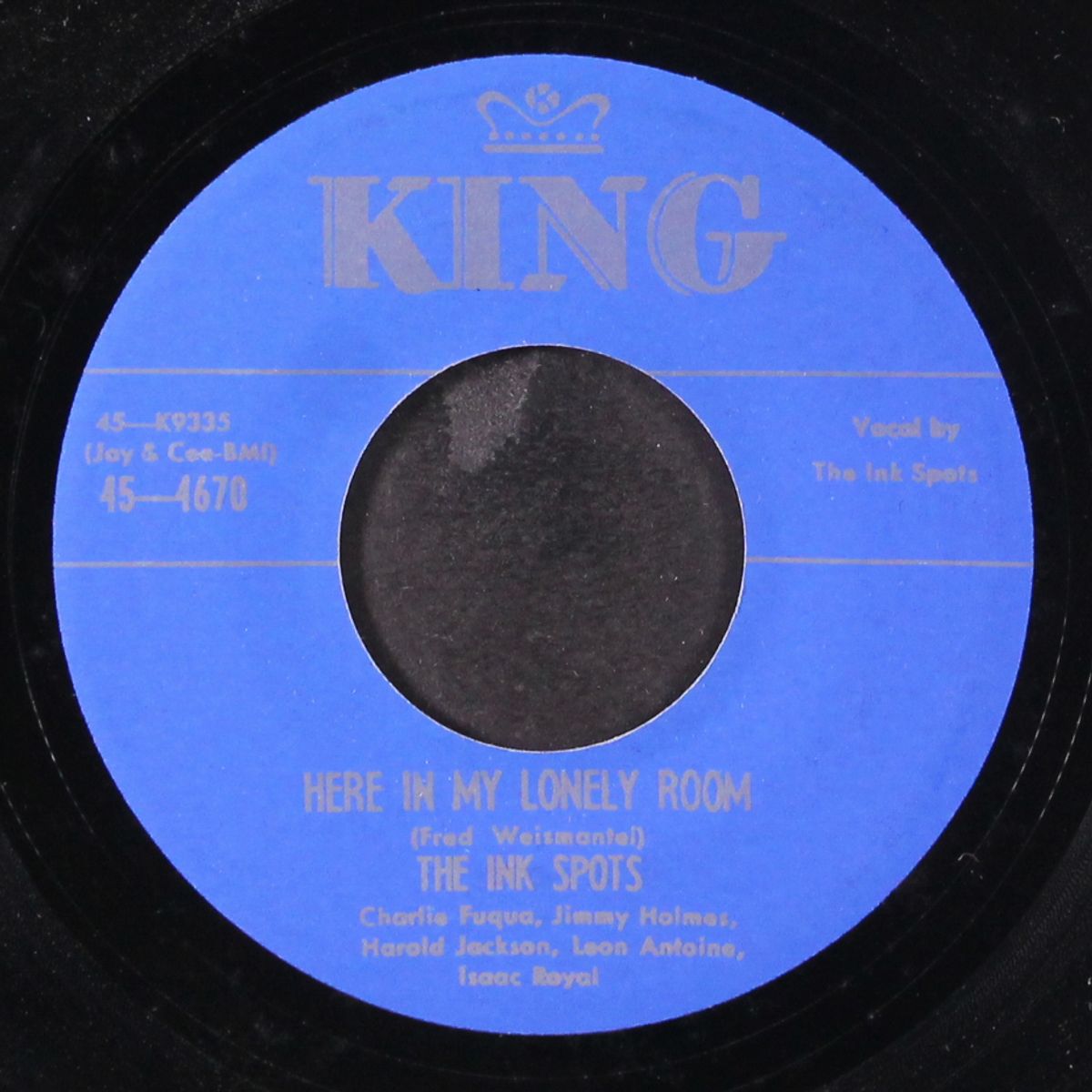 here in my lonely room / flowers, mister florist, please by INK SPOTS