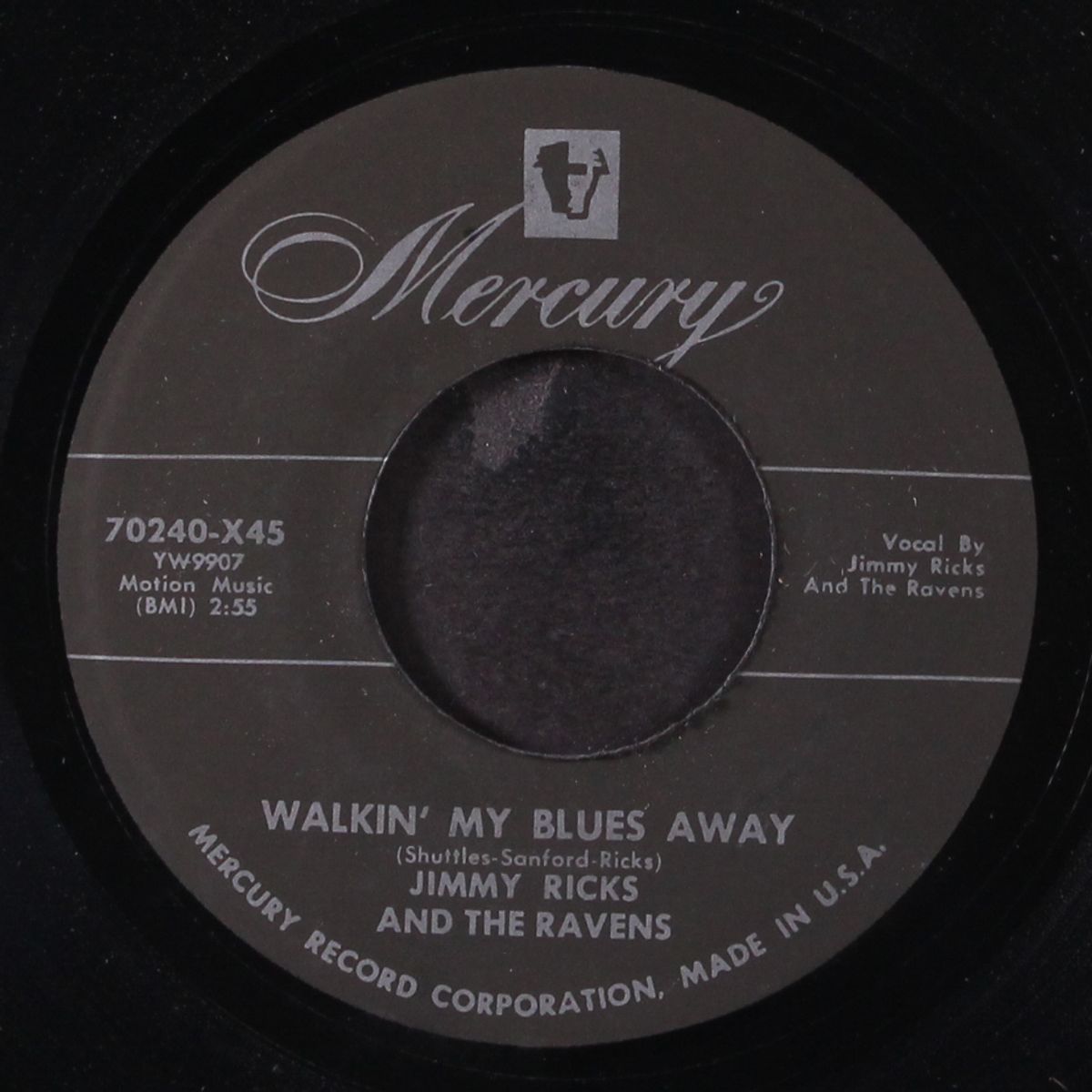 walkin' my blues away / without a song by JIMMY RICKS & RAVENS