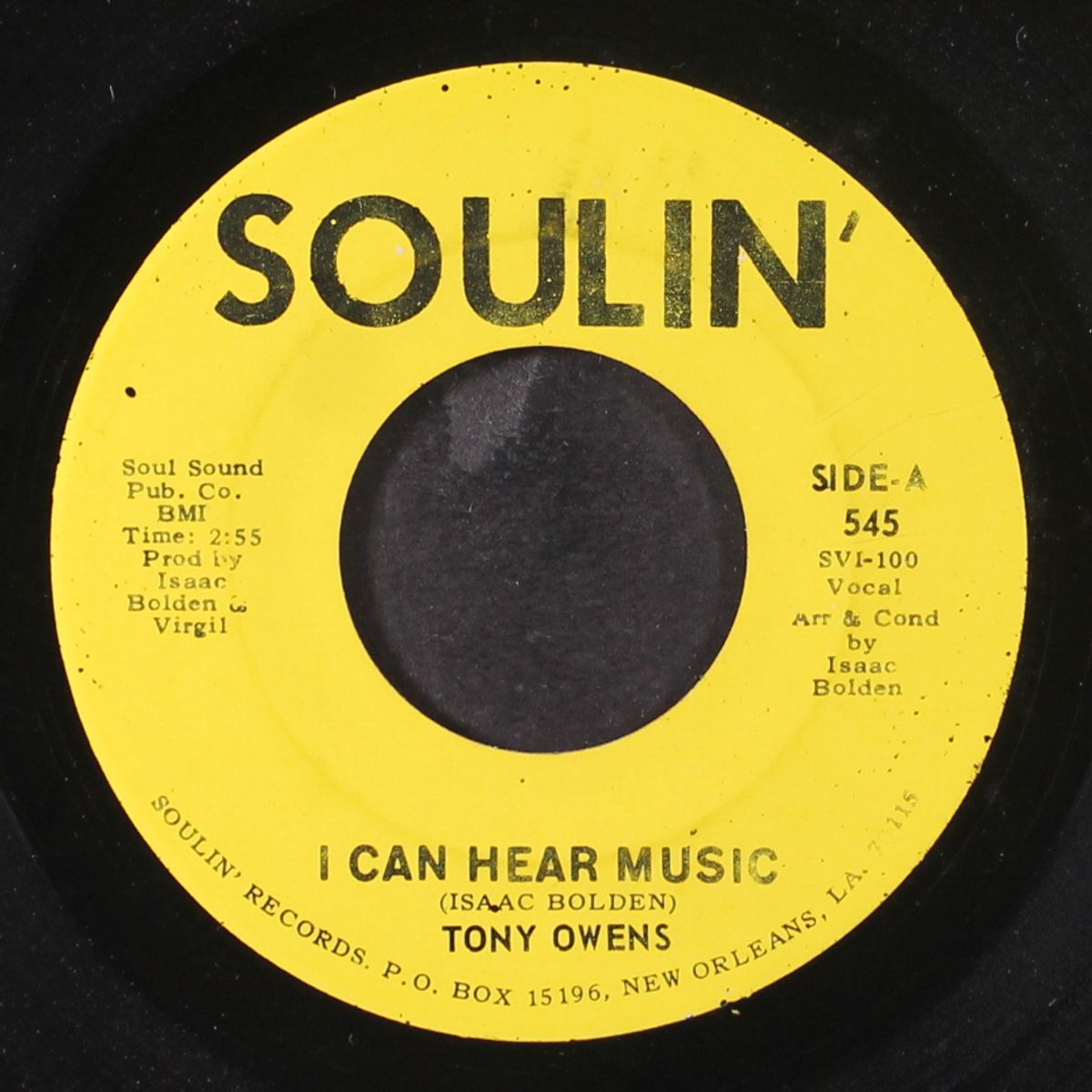 i can hear music / instrumental by TONY OWENS