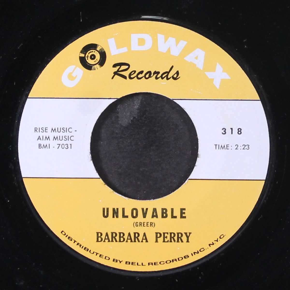 say you need it / unlovable by BARBARA PERRY