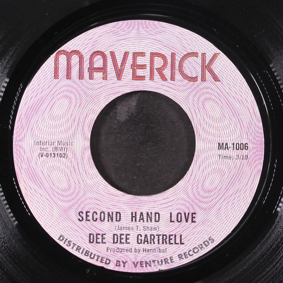 second hand love / would it break your heart by DEE DEE GARTRELL