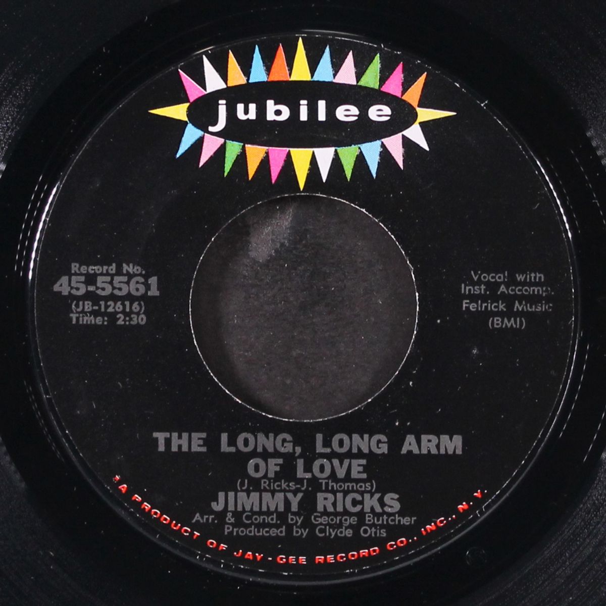 the long, long arm of love / wigglin' and gigglin' by JIMMY RICKS