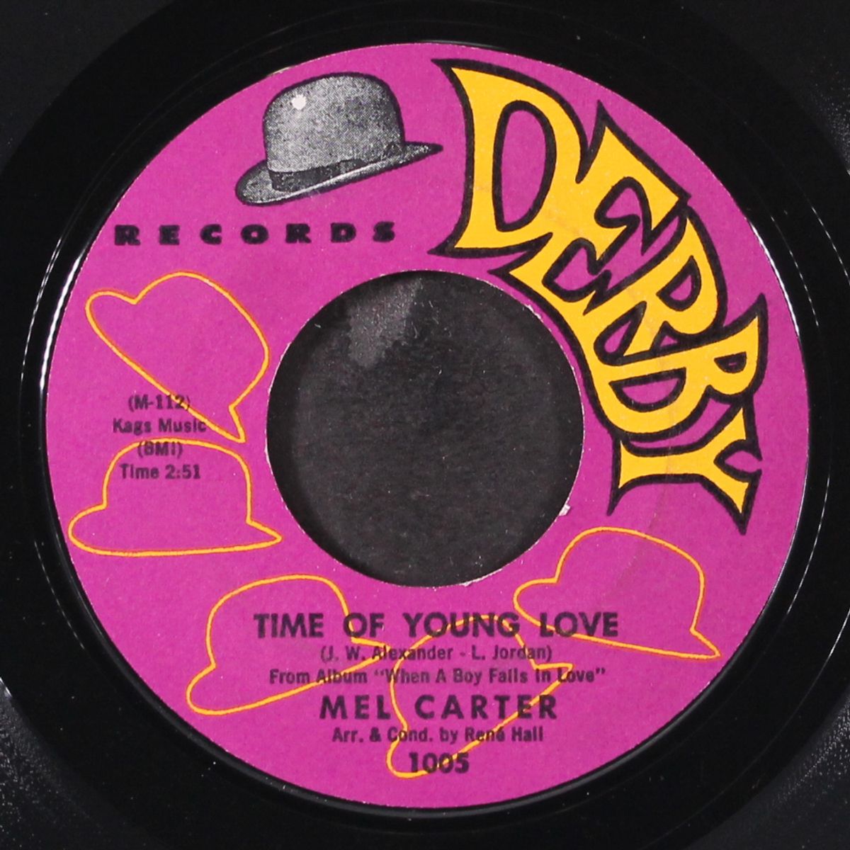 time of young love / wonderful love by MEL CARTER