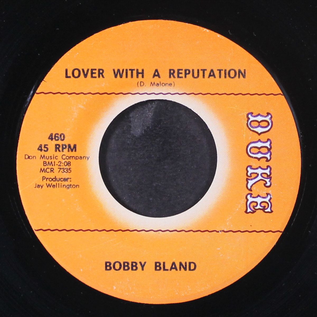 lover with a reputation / if love ruled the world by BOBBY BLAND