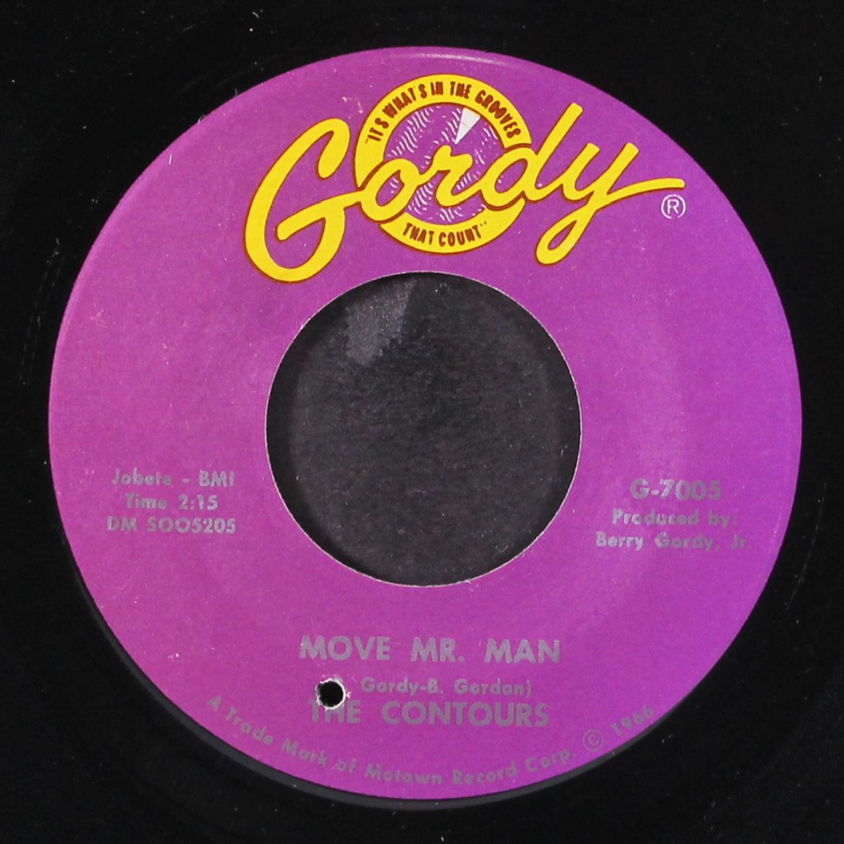 do you love me / move, mr. man by CONTOURS