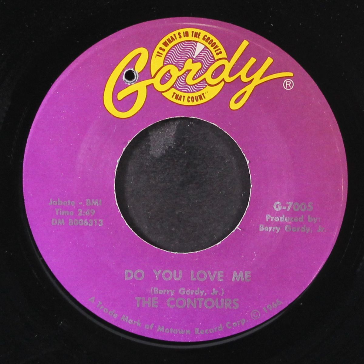 do you love me / move, mr. man by CONTOURS