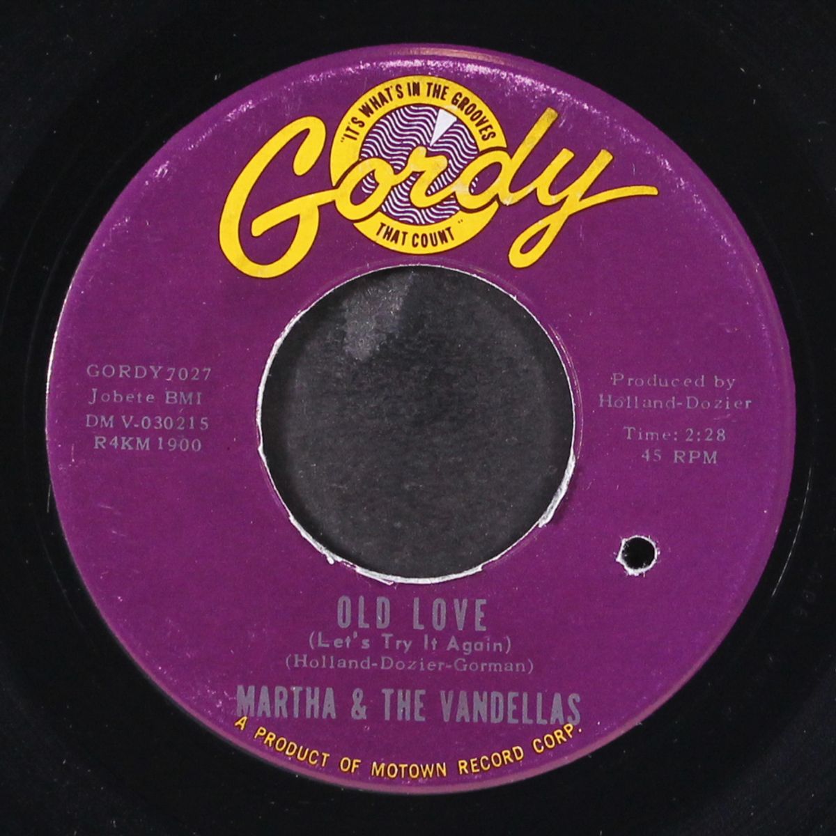 live wire / old love by MARTHA & VANDELLAS