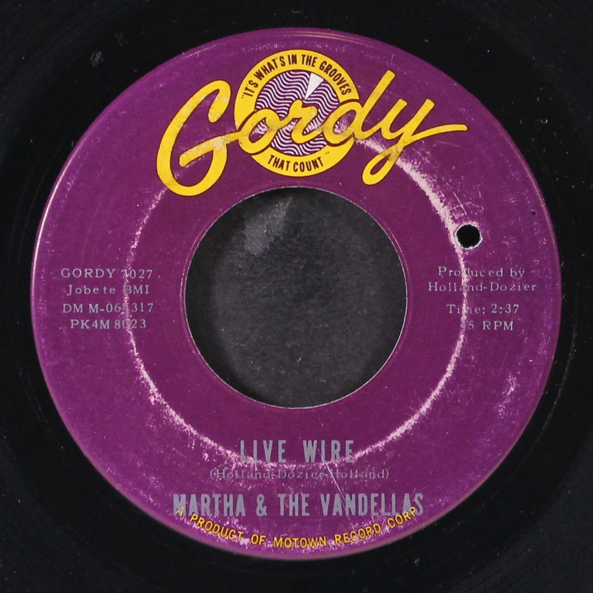 live wire / old love by MARTHA & VANDELLAS