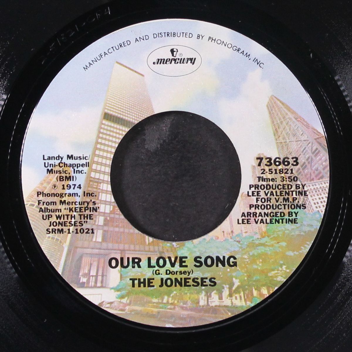 i can't see what you see in me / our love song by JONESES