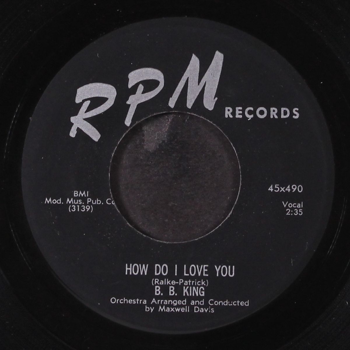 how do i love you / you can't fool my heart by B.B. KING