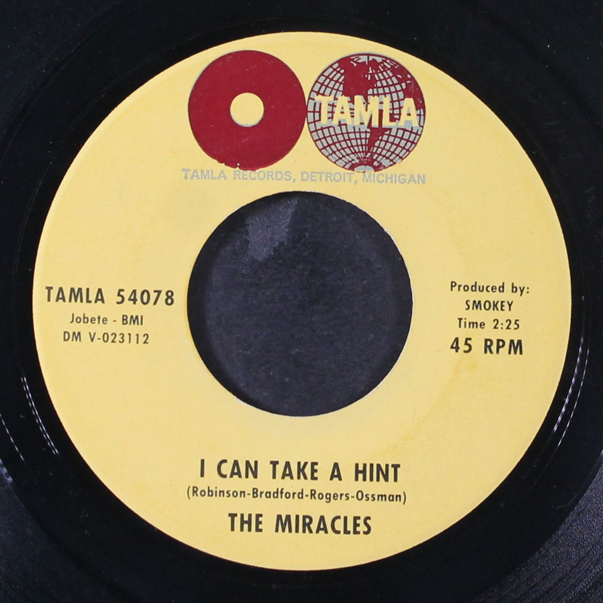 a love she can count on / i can take a hint by MIRACLES