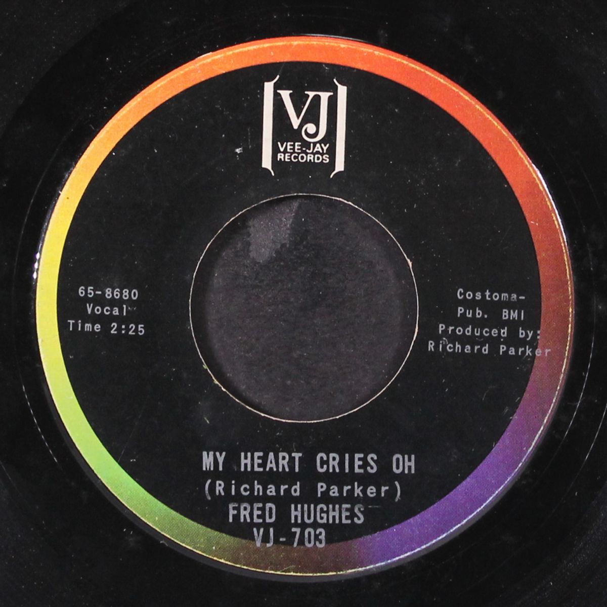 you can't take it away / my heart cries oh by FRED HUGHES