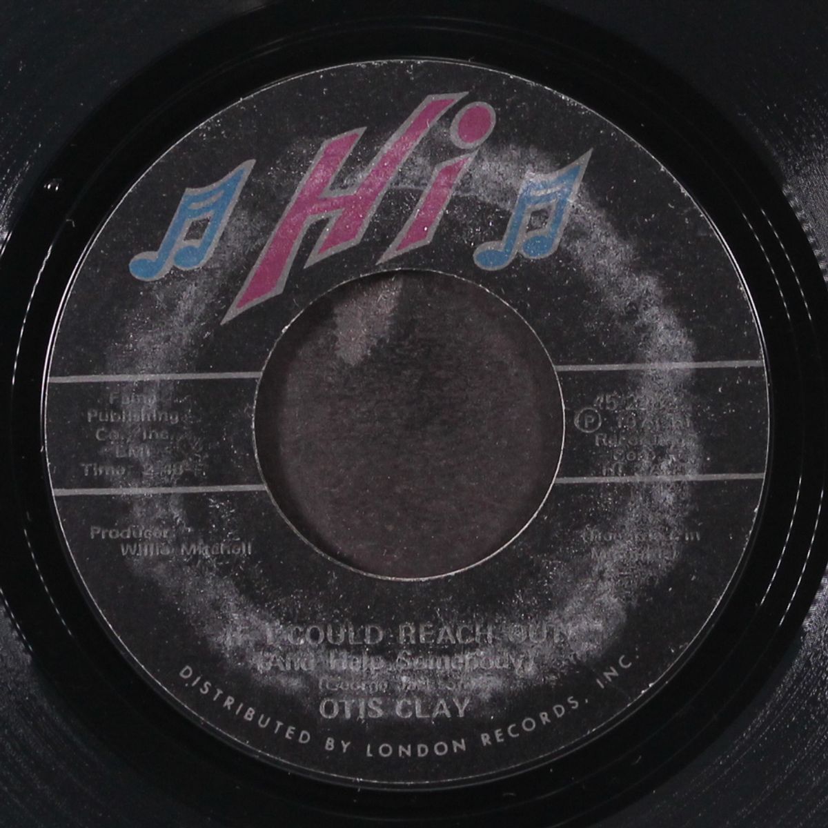if i could reach out / i die a little each day by OTIS CLAY