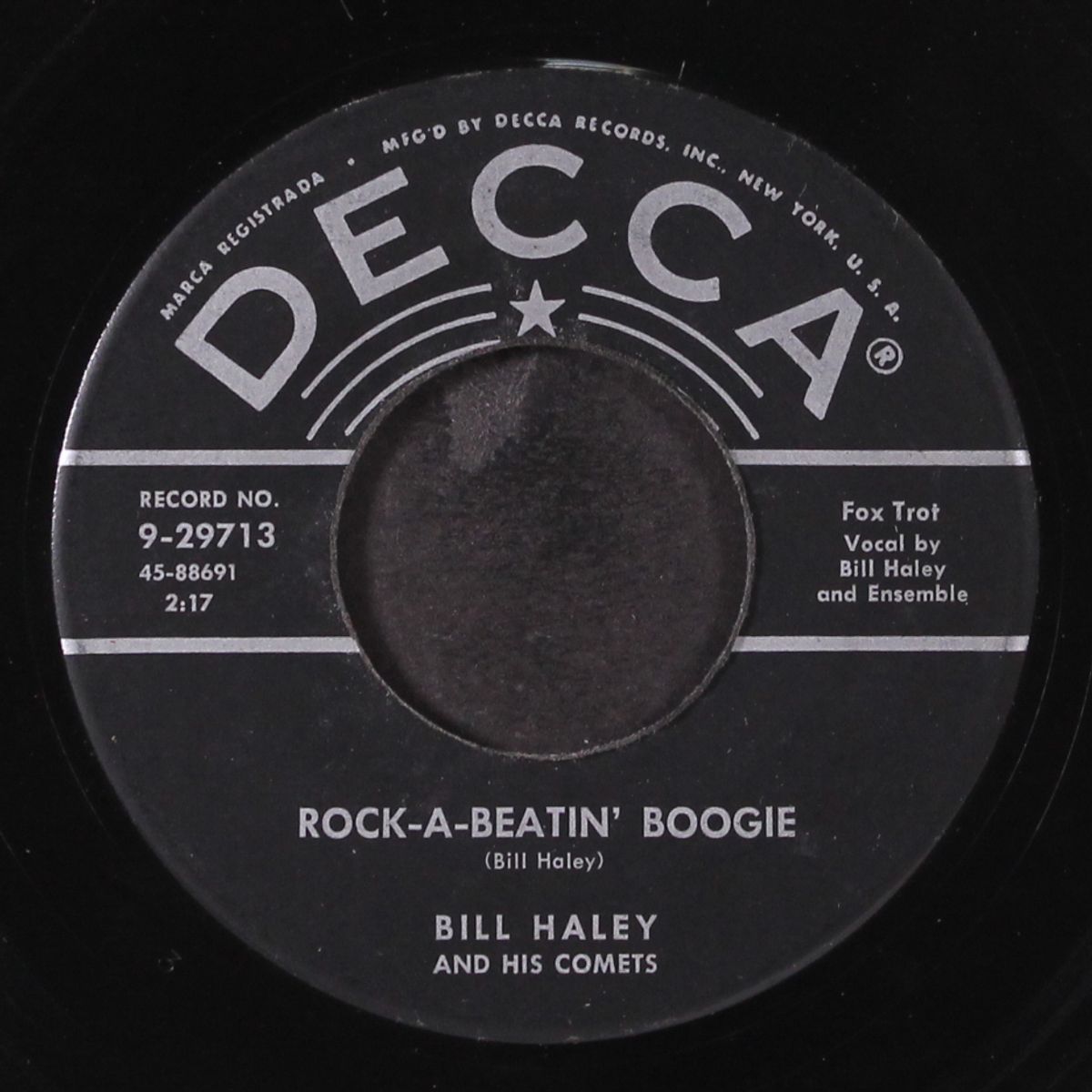 burn that candle / rock-a-beatin' boogie by BILL HALEY
