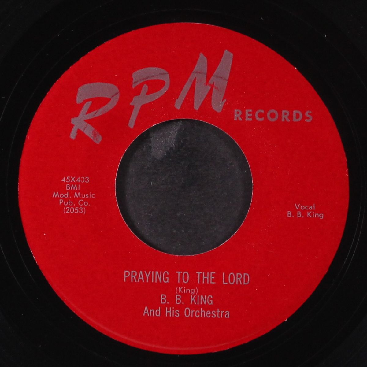 please help me / praying to the lord by B.B. KING