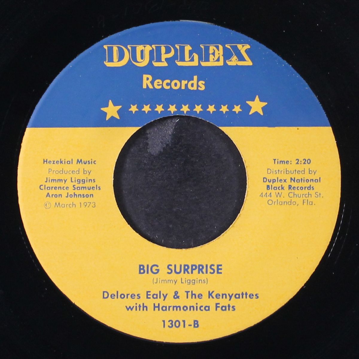 big surprise / come into my bedroom by DELORES EALY W/ HARMONICA FATS