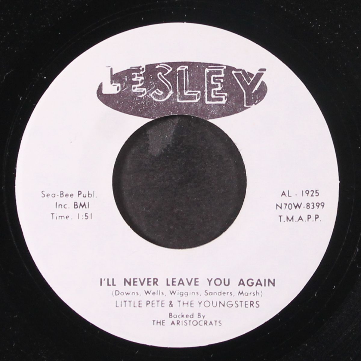 you told another lie / i'll never leave again by LITTLE PETE & YOUNGSTERS