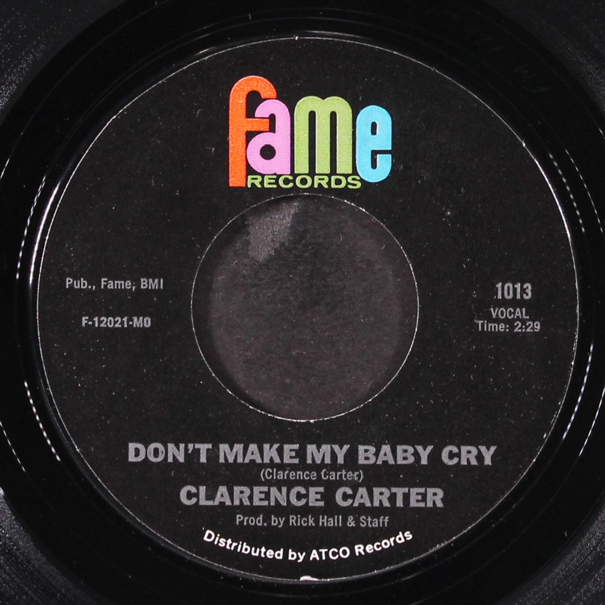don't make my baby cry / thread the needle by CLARENCE CARTER