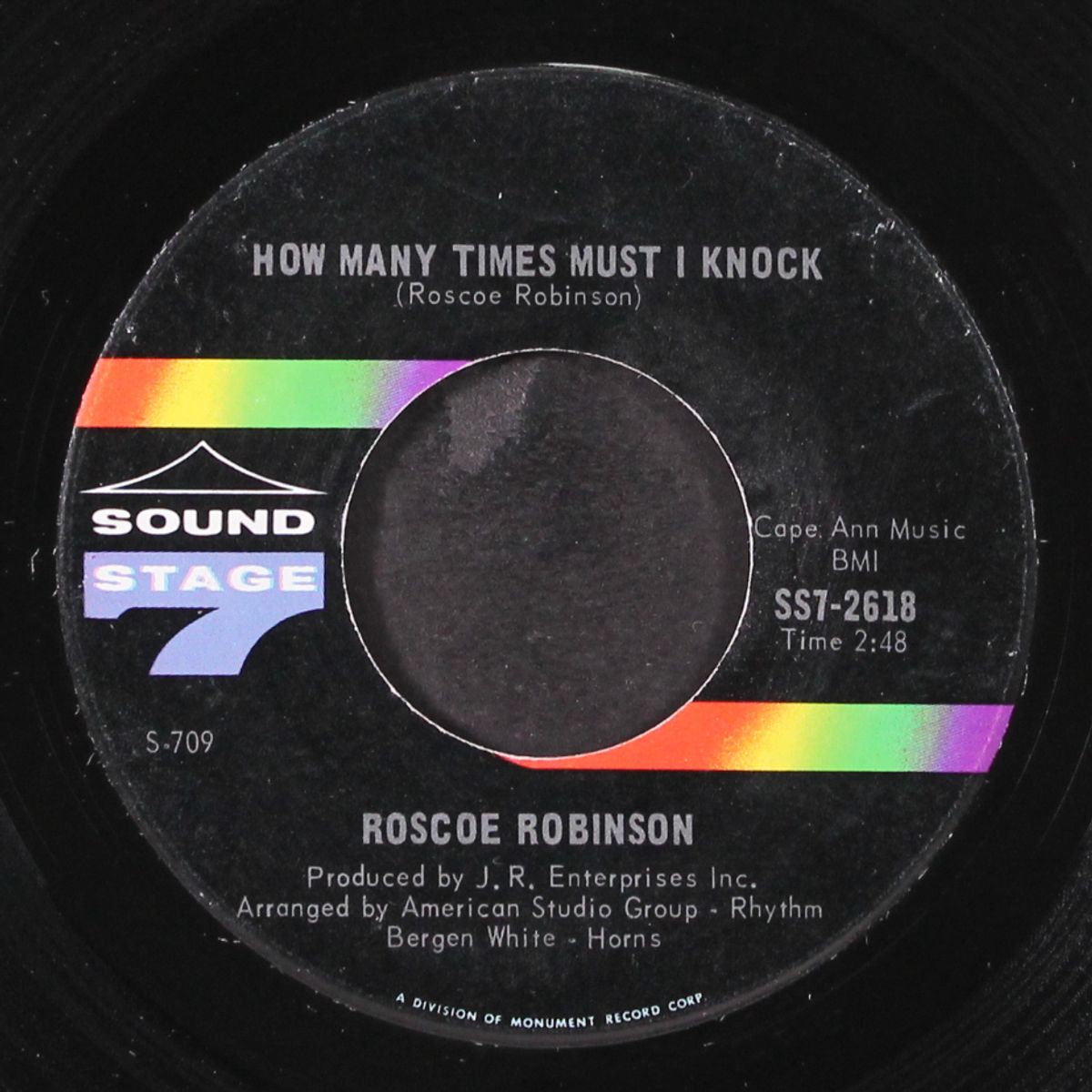why must it end / how many times must i knock by ROSCOE ROBINSON