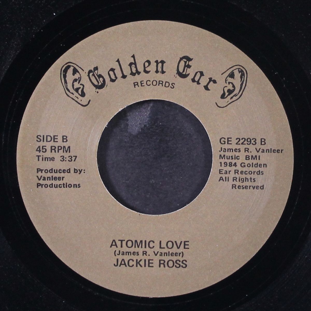 atomic love / if it was me by JACKIE ROSS