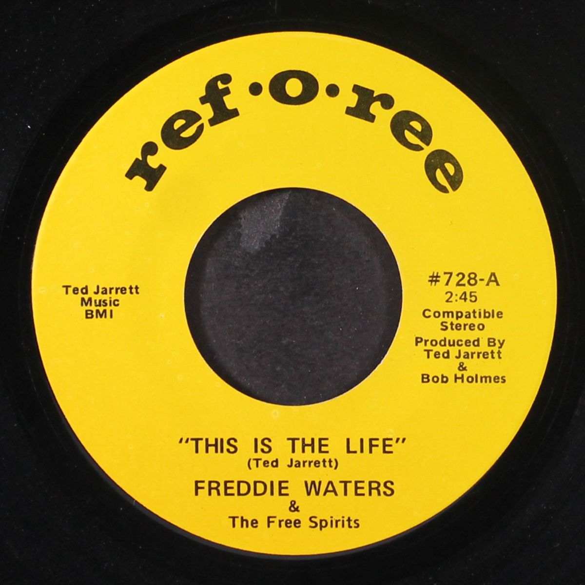 this is the life / the winning horse by FREDDIE WATERS