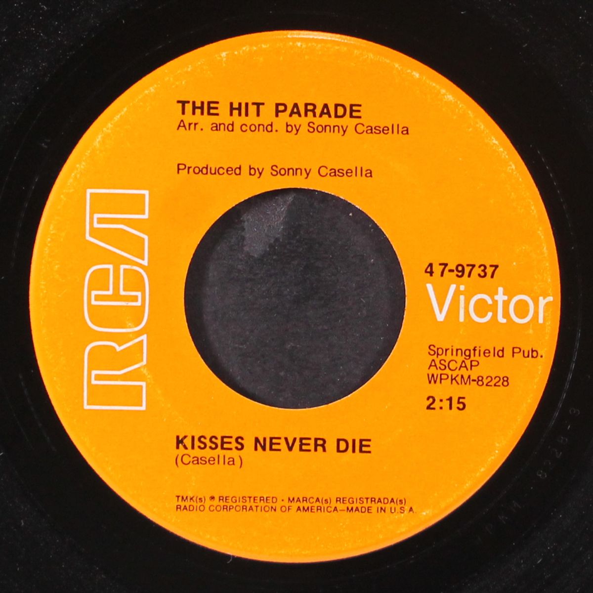 kisses never die by HIT PARADE