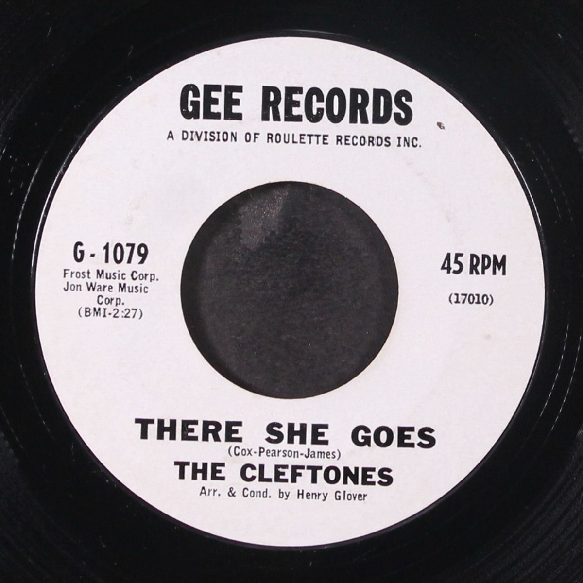 there she goes / lover come back to me by CLEFTONES