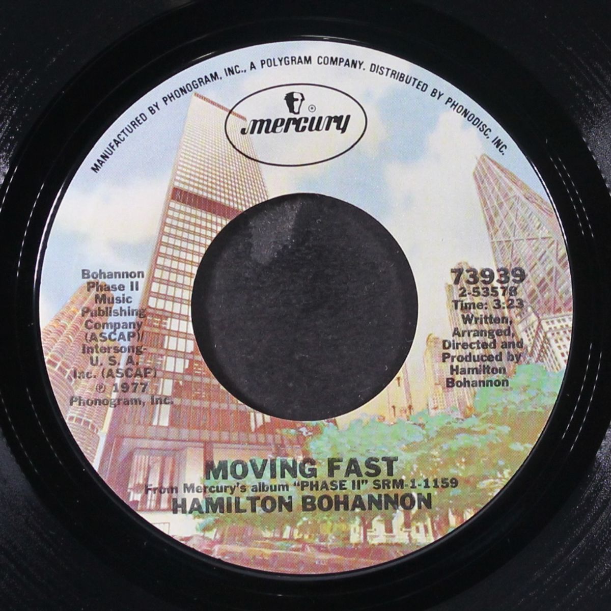 bohannon disco symphony / moving fast by HAMILTON BOHANNON