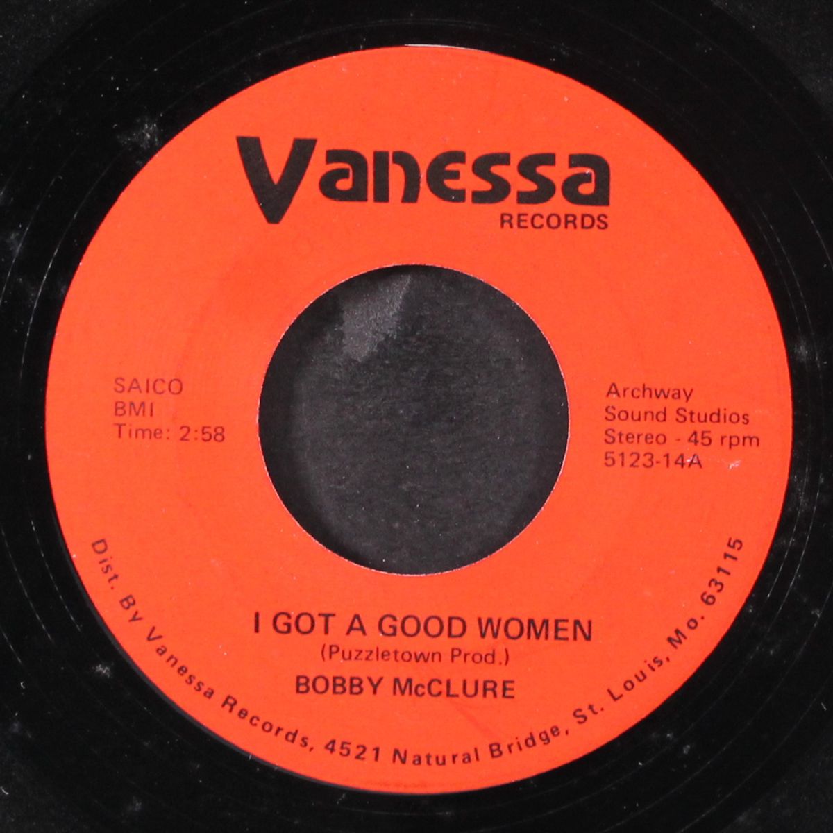 begging you baby / i got a good woman by BOBBY MCCLURE