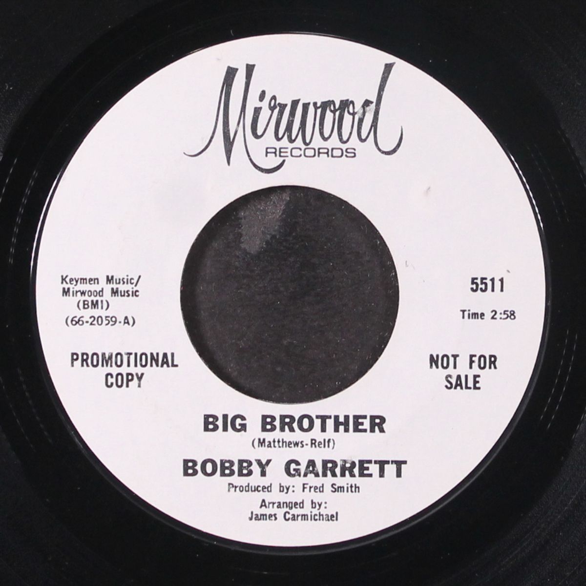 big brother / same by BOBBY GARRETT