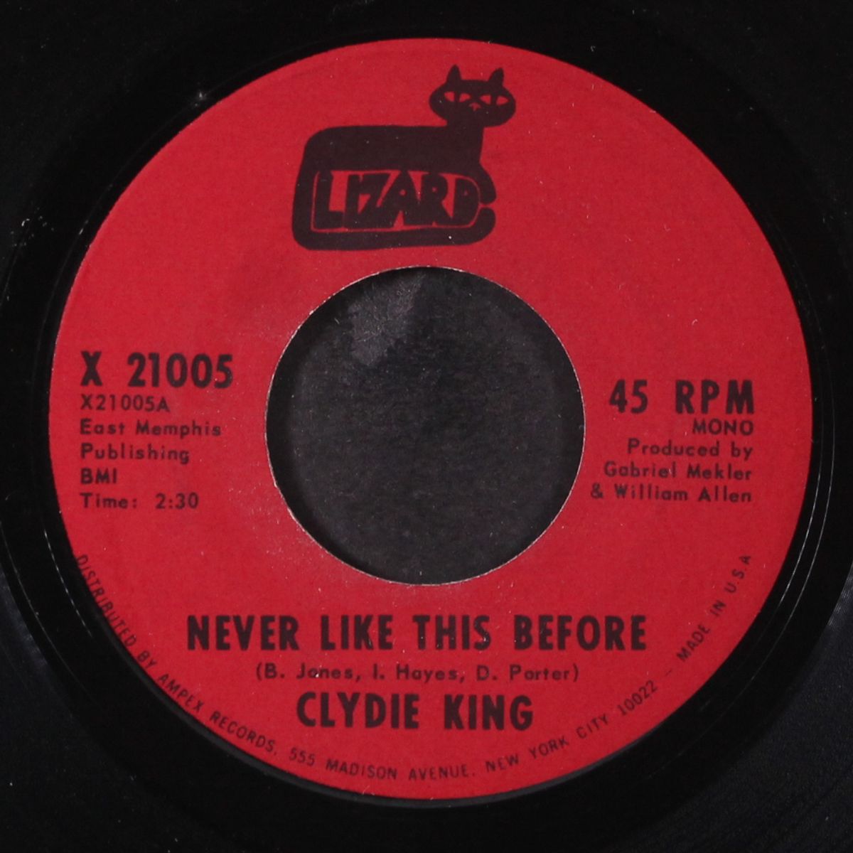 never like this before / the long and winding road by CLYDIE KING