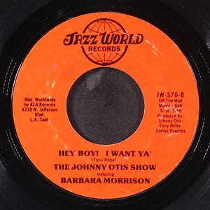JOHNNY OTIS W/ BARBARA MORRISON