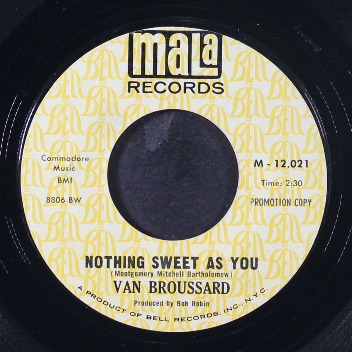 feed the flame / nothing sweet as you by VAN BROUSSARD
