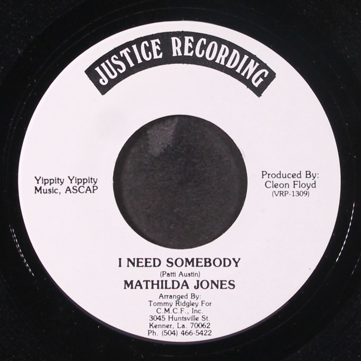 i need somebody / i'll take you there by MATHILDA JONES