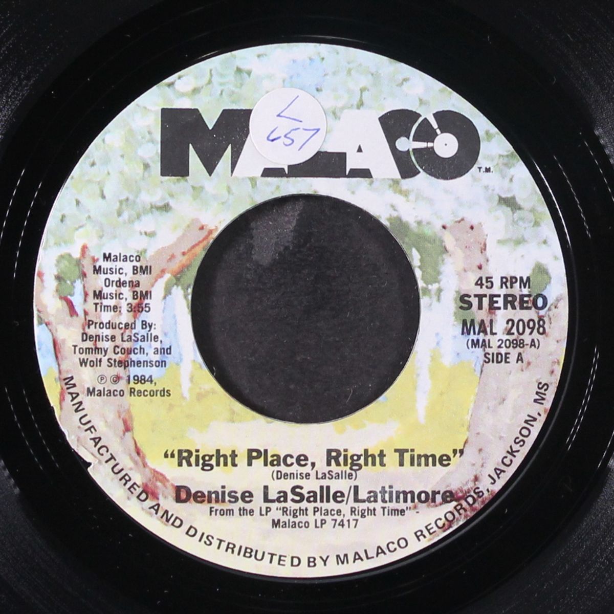 right place, right time / he's not available by DENISE LASALLE