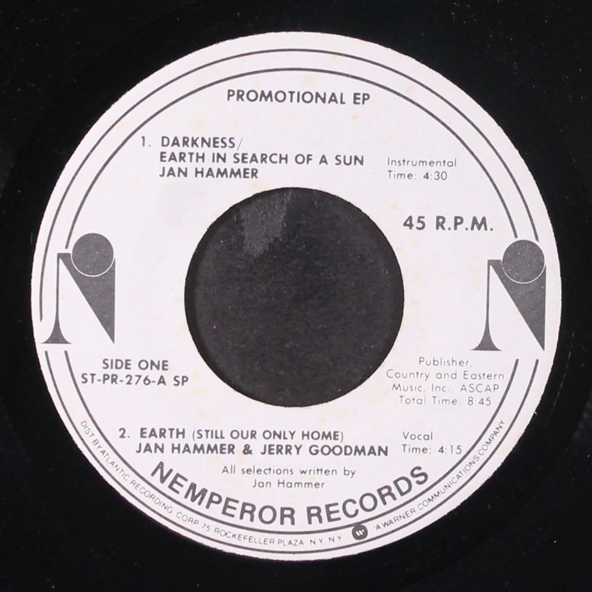 the original performances ep by JAN HAMMER