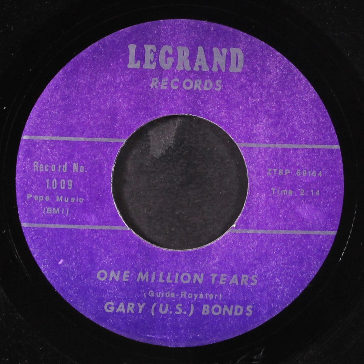 school is out / one million tears by GARY 'U.S.' BONDS